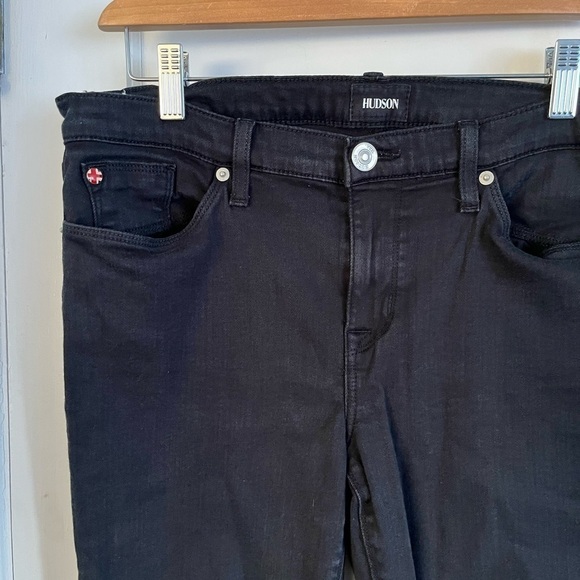 HUDSON Jeans Krista Low Rise Ankle Super Skinny Leg, Dark Wash, Womens Size 31 - Picture 2 of 9